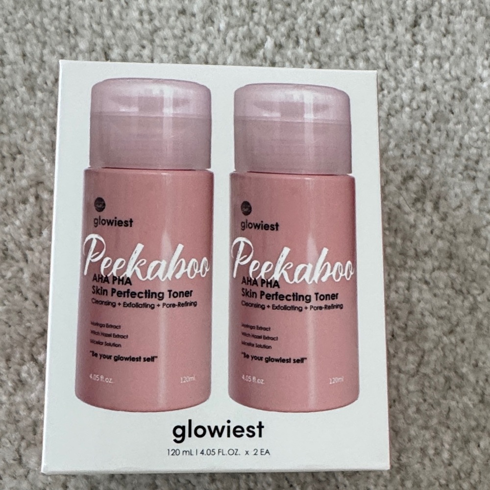 Glowiest Peekaboo AHA PHA Skin Perfecting Toner - Korean Skincare - New